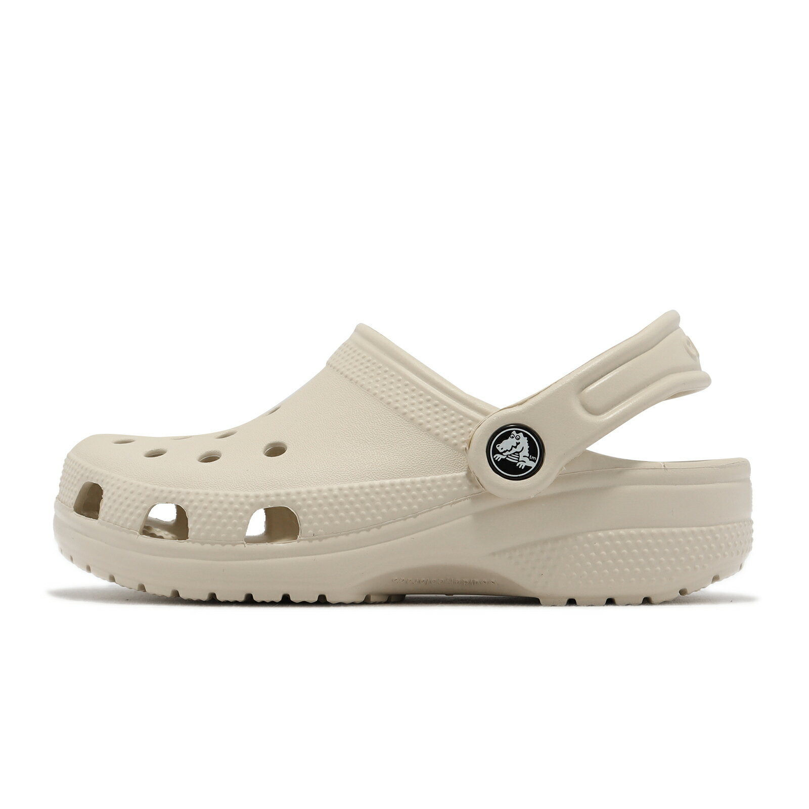 Crocs 洞洞鞋 涼拖鞋 Classic Clog K 童鞋 中童 骨白色 經典 洞洞鞋 卡駱馳