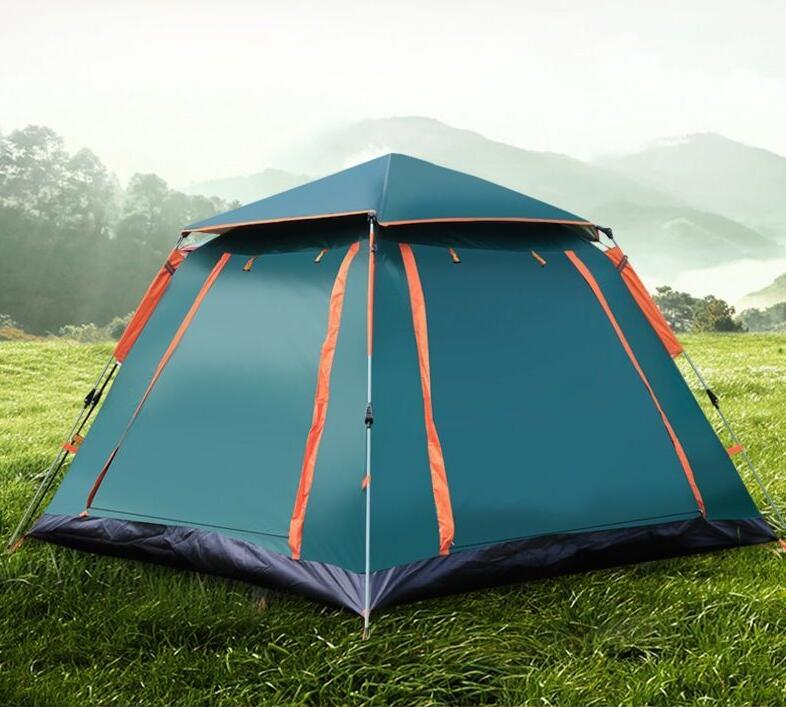 帳篷 戶外 便攜式 折疊 露營用品裝備 野餐 公園 全自動 加厚 防雨 防曬 野營