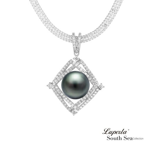 大東山珠寶 璀璨之星 頂級南洋大溪地黑珍珠項鍊 極致閃耀