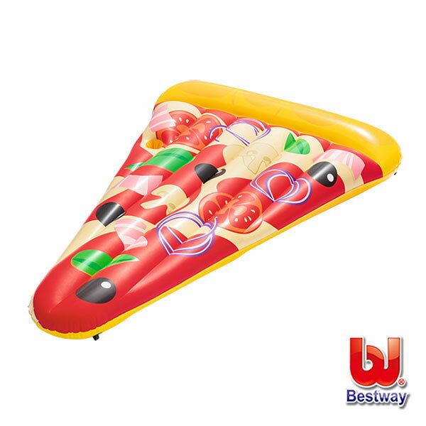 《Bestway》美味披薩造型充氣浮排/pizza泳圈/浮板(69-26040)