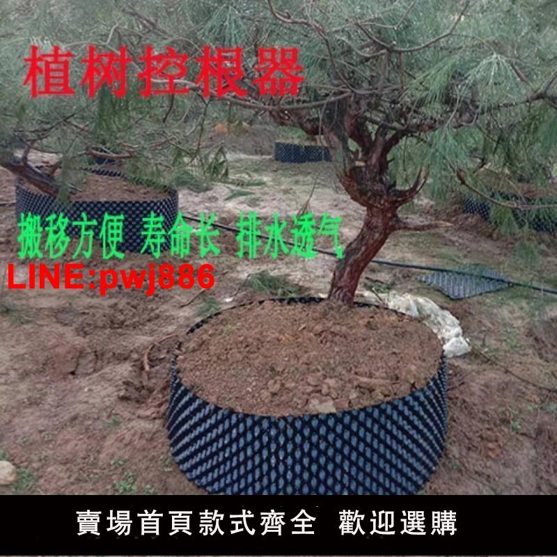 {台灣公司 可開發票}植物控根器廠家直銷控根器塑料圍檳榔樹植樹控根器專用圍樹板園林