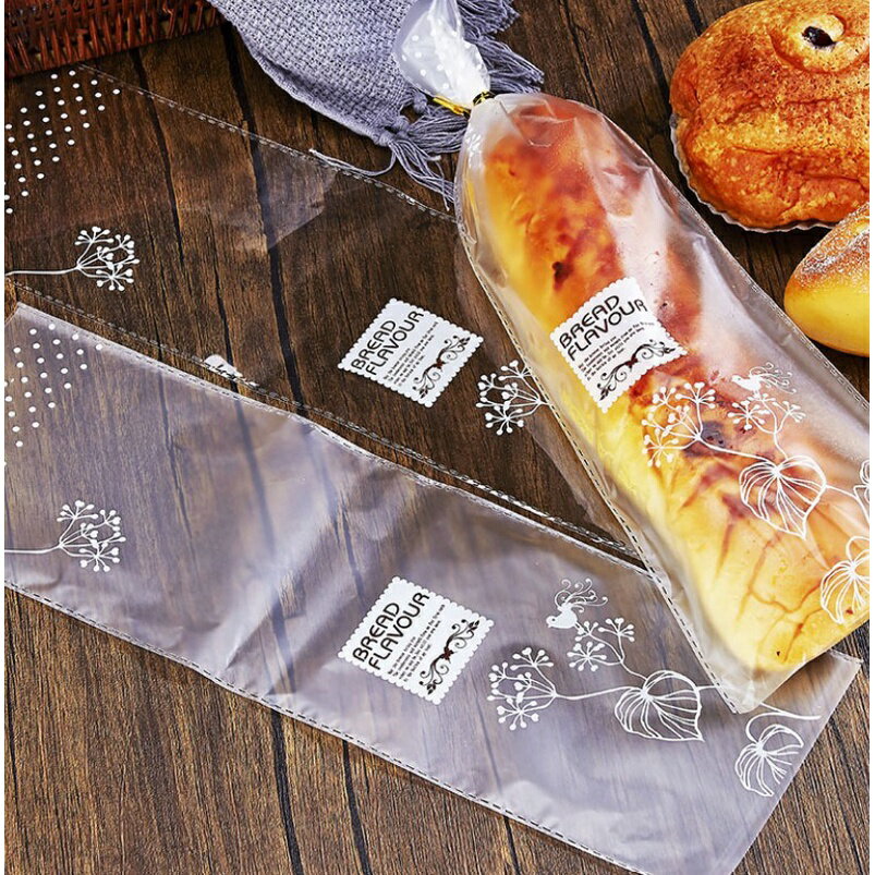 【嚴選&現貨】長條 麵包袋 送金紮絲 長形 長條形 透明自封袋 自黏袋 長條麵包袋 甜甜圈 法棍 貝果袋 烘焙包裝
