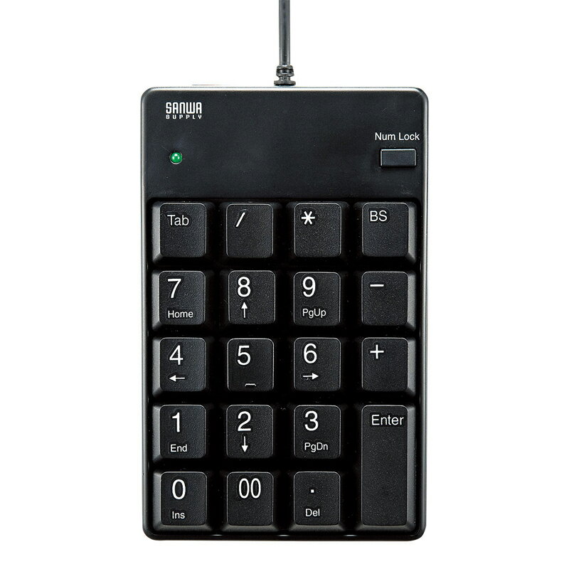 數字鍵盤USB有線財務會計外接鍵盤小鍵盤免切換收銀電腦