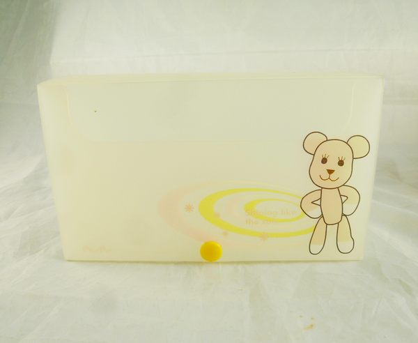 【震撼精品百貨】PostPet MOMO熊 塑膠空盒#77044 震撼日式精品百貨