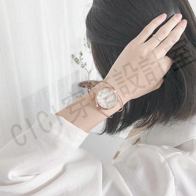 CHEN'S ins風手鐲款手錶手錶 石英錶 腕錶 女手錶【亞德機械五金家居】 3