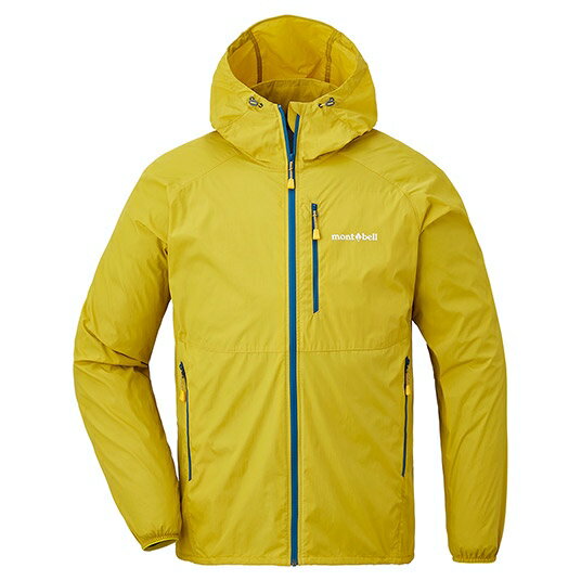 ├登山樂┤ mont-bell Wind Blast Parka 連帽風衣外套 男 黃 1103322YL