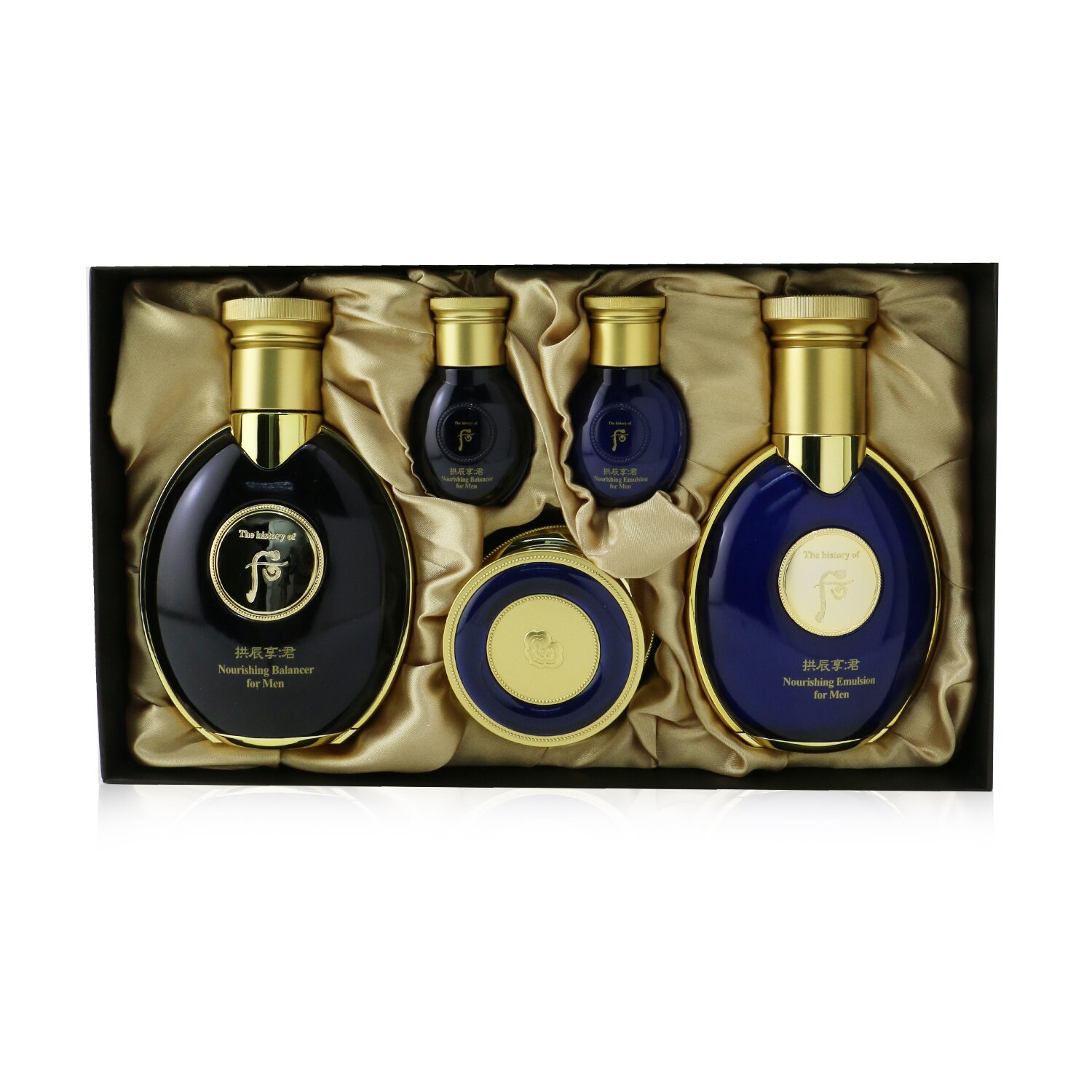 後 (皇后的秘訣) Whoo (The History Of Whoo) - 男士拱辰享保濕套裝：爽膚水 (140ml+20ml) + 乳液 (100ml+20ml) + 面霜 20ml