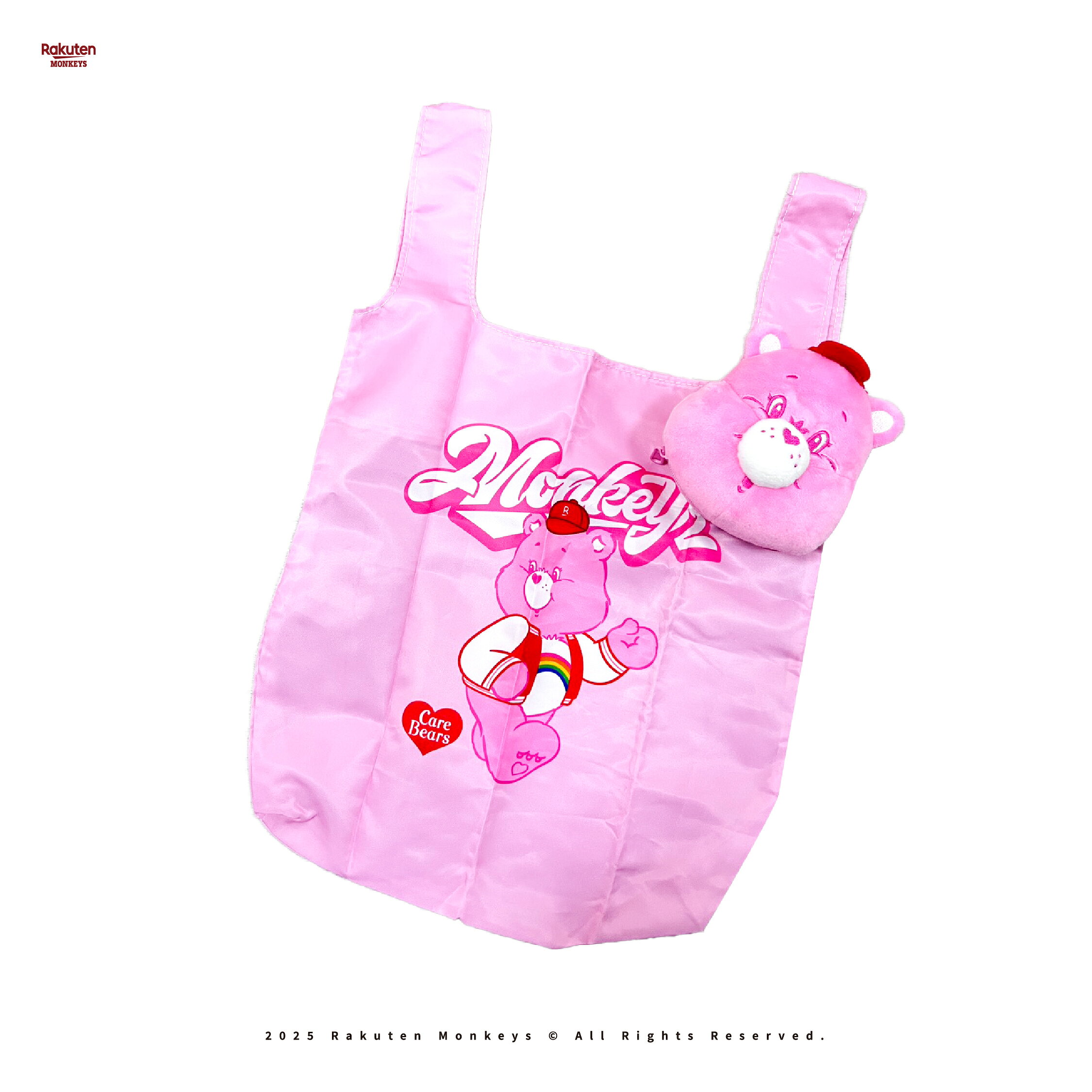 Rakuten Monkeys × Care Bears™ - 立體玩偶吊飾購物袋(4款) 2
