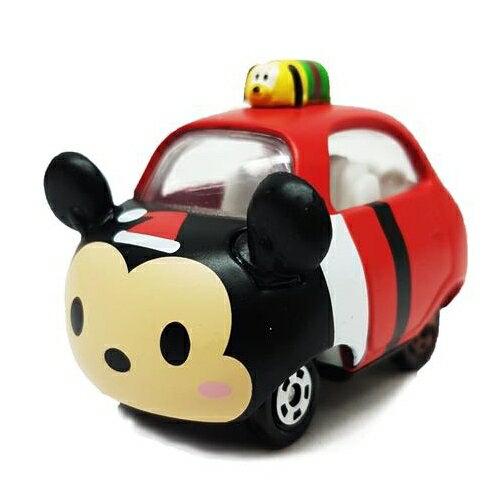 大賀屋 日貨 多美 特仕車 聖誕樹米奇 小汽車 汽車 兒童玩具 模型 Takara Tomy 正版 L00011675