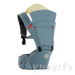 Fisher-Price ARETE 艾瑞特腰凳式揹巾-湖水藍【悅兒園婦幼生活館】