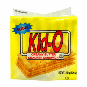 Kid-O 日清 奶油 三明治(奶素) 136g【康鄰超市】