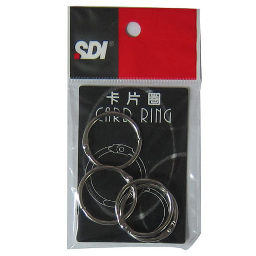 本月熱銷推薦 滿額再折【史代新文具】手牌SDI 0752D 卡片圈/卡片環( 1 1/4" × 4入)