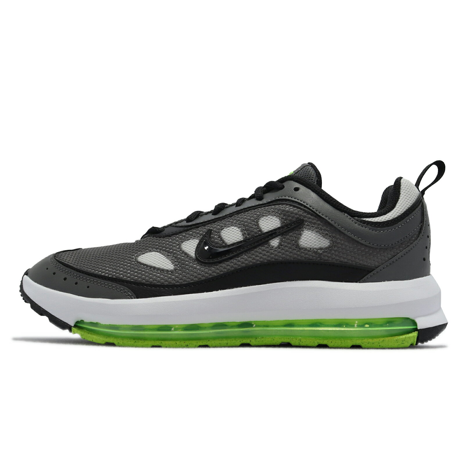 Nike 休閒鞋 Air Max AP 男鞋 深灰 黑 螢光綠 全氣墊 緩震 運動鞋 CU4826-006