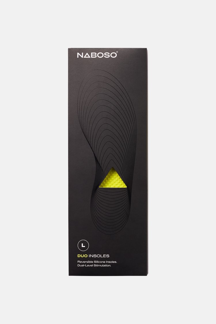 【NABOSO】雙面鞋墊 Duo Insoles 赤足訓練 激活神經 生活鞋墊 美國原廠代理正品【正元精密】