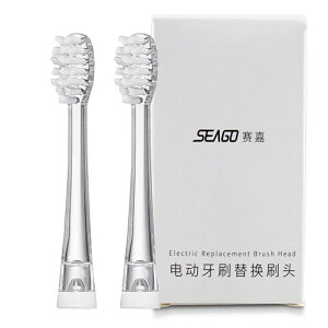 Seago 牙刷頭適用於 Seago SG602EK6 電動牙刷替換刷頭超柔軟