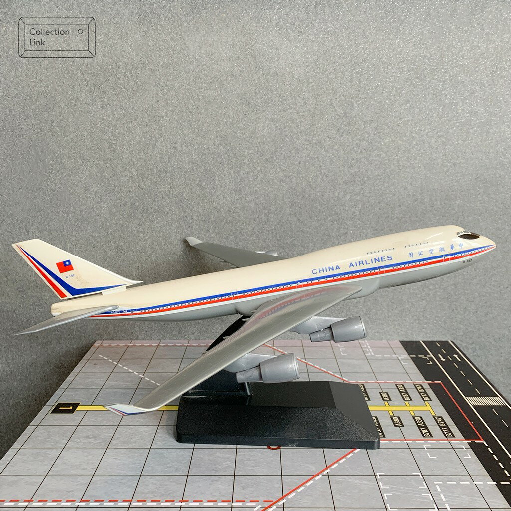 中華航空舊國旗塗裝BOEING 747 CHINA AIRLINES 無盒飛機模型【Tonbook