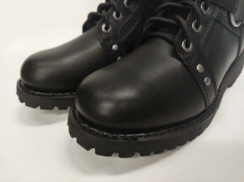 ORIS 時尚 機車 戰鬥靴 皮鞋 休閒皮鞋 真皮皮鞋 尺寸40~44 抗滑 耐磨 黑 S8926C01【大自在運動休閒精品店】 1