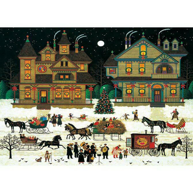 P2-HM520-112 冬-聖誕氣氛 WINTER-X'MAS SEASON 520片拼圖