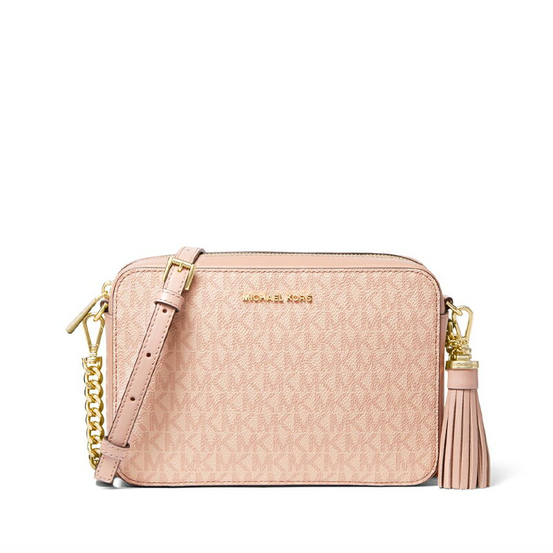 精選★MICHAEL KORS Ginny中號徽標單肩斜挎包OUTLET32F8GF5M2B(現貨+預購)【夏日美包★菲尼斯 國際精品↘3折起】 6