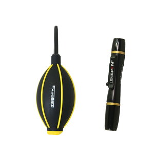 Swallow 吹球 + LENSPEN NLP-1拭鏡筆 專業清潔組可用於清潔數位相機 吹球三色可選