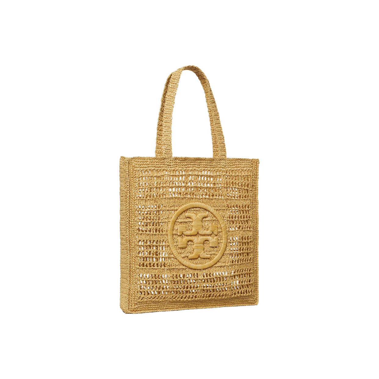 精選★TORY BURCH Ella 雙T標編織 拉菲草托特包 153041(預購)~【夏日美包★菲尼斯 國際精品↘3折起】 4