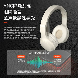 新品 ANC頭戴式無線藍牙耳機可折疊長續航高音質降噪音樂耳機「限時特惠」