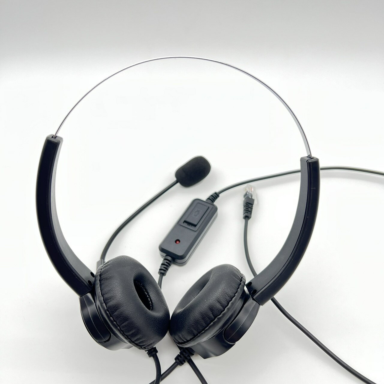 NORTEL北電 雙耳耳機麥克風 含調音靜音功能 M3904 數位話機耳機麥克風 商用總機