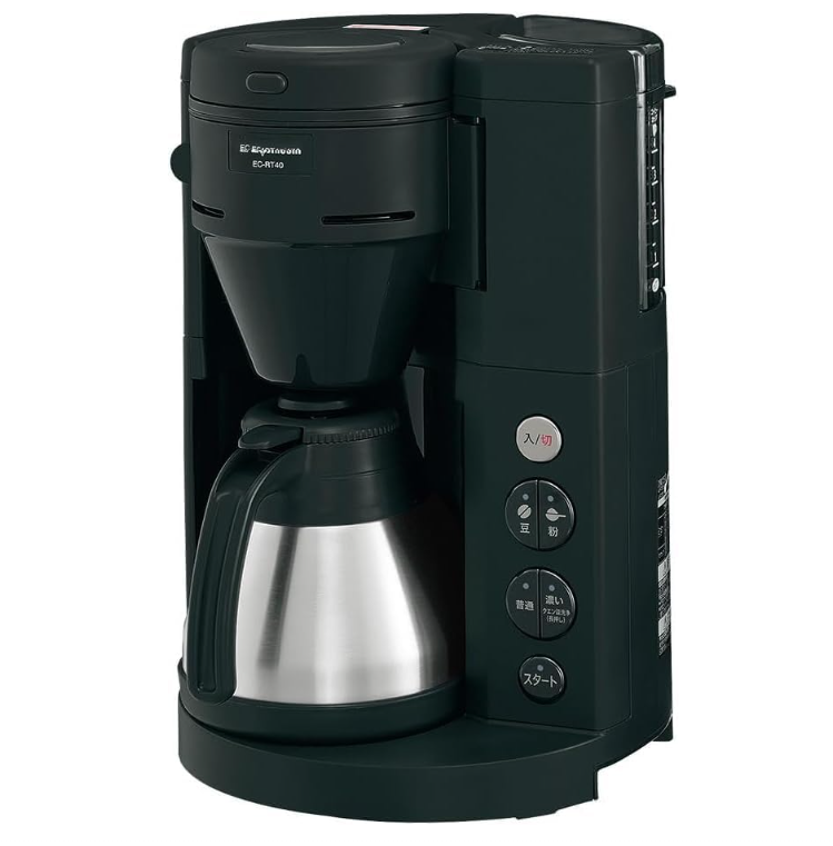 (一年保固) 象印 Zojirushi 全自動咖啡機 EC-RT40 540ml/4杯用 不鏽鋼容器 日本正規品代購