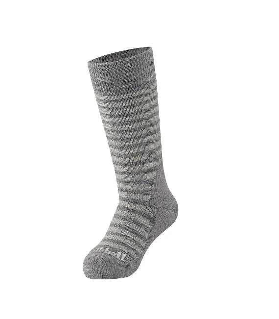【【蘋果戶外】】mont-bell 1118707 HGY 美麗諾羊毛襪 兒童款 Merino Wool Trekking Socks 戶外 踏青 露營 穿搭 登山中筒襪健行襪 女生 青少年