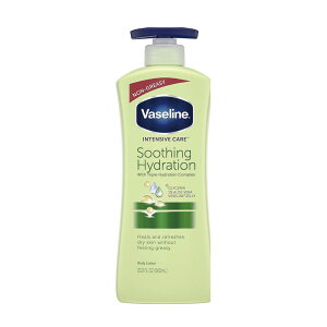 Vaseline潤膚乳液-蘆薈清新保濕 (600ml/瓶)【杏一】