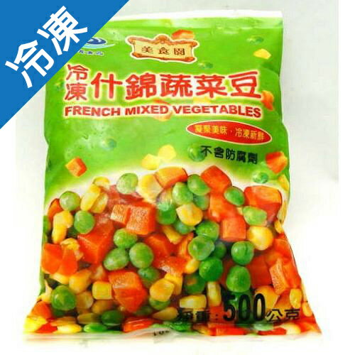 明宜什錦蔬菜豆500g【愛買冷凍】