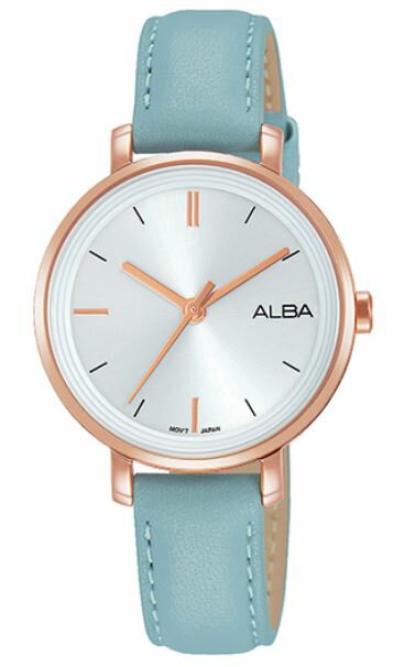 ALBA VJ21-X125U(AH8486X1)氣質女孩時尚腕錶/湖水綠 32mm