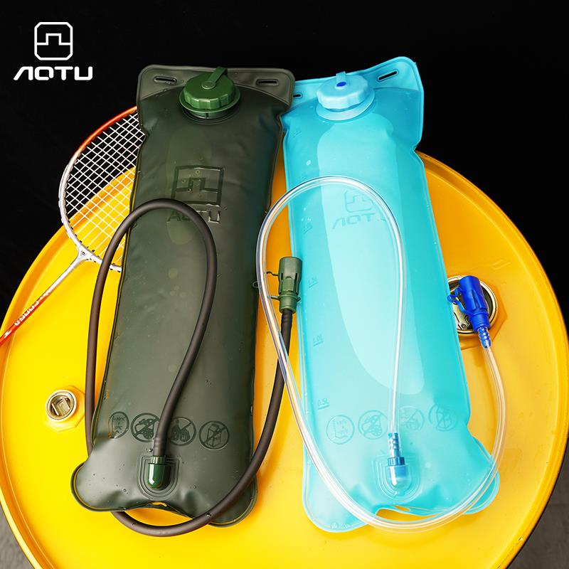 戶外露營飲水袋便攜大容量可折疊軟水袋加厚塑料喝水袋登山儲水囊