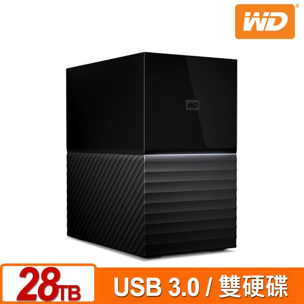 WD My Book Duo 28TB(14TBx2) 3.5吋雙硬碟儲存 WDBFBE0280JBK 2