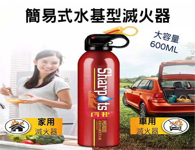 簡易式水基型滅火器 乾粉滅火器 滅火毯 小型防火神器 安全 可攜式滅火器 露營 居家滅火器 交換禮物 綠瓶 家用小型滅火