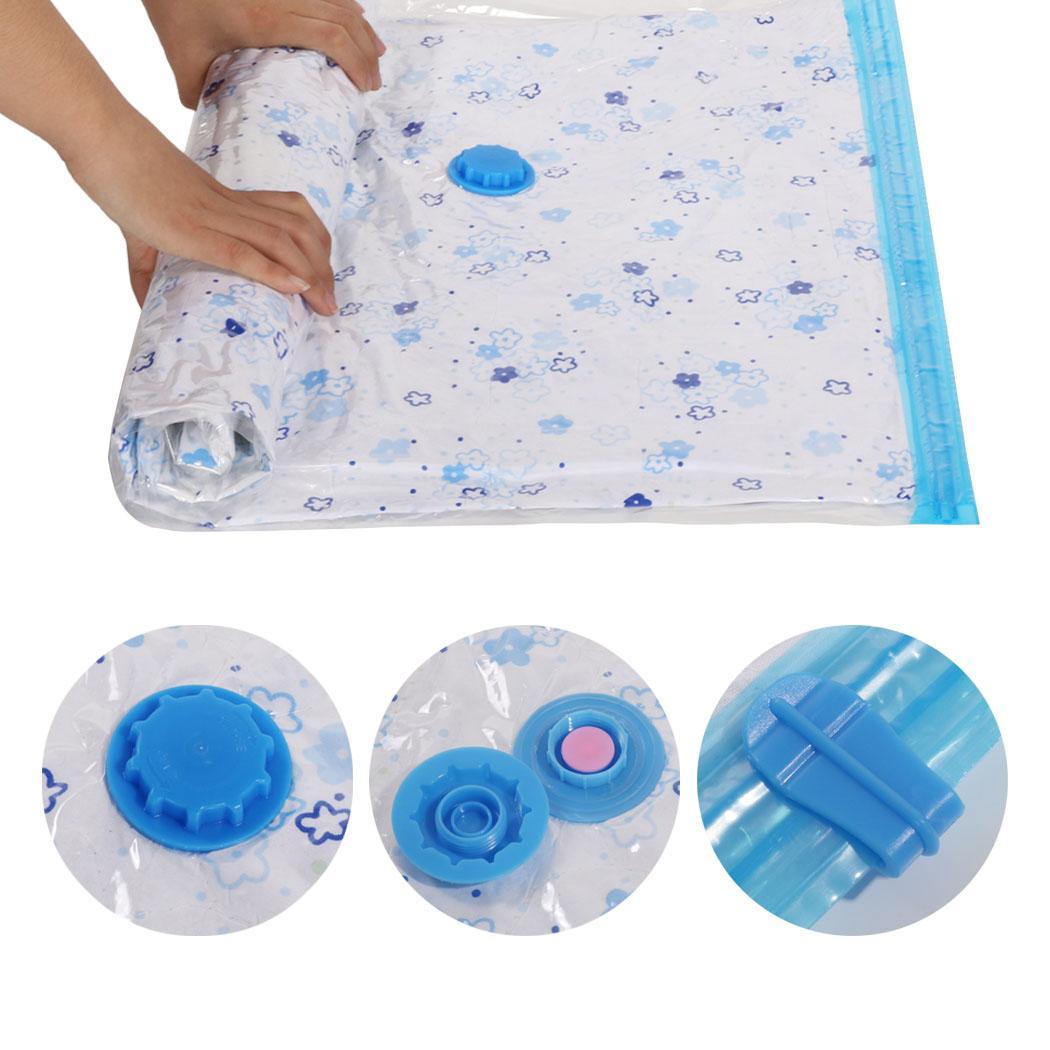 Details about   3 Pack Extra Large Space Saver Bags Vacuum Seal Storage Bag Organizer Free Pump 