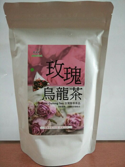 <br/><br/>  阿華師 玫瑰烏龍茶 3gx12入/袋 台灣醇萃茶品<br/><br/>