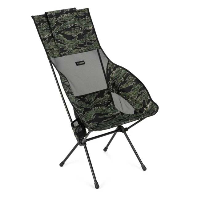 ├登山樂┤韓國 Helinox Savanna Chair Xray Tiger Camo 虎紋迷彩高背戶外椅 # HX-10003207