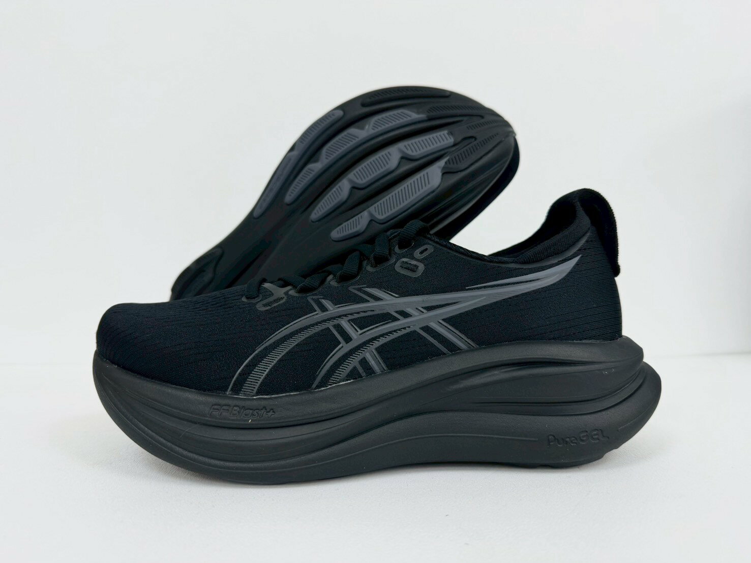 【大自在】Asics 亞瑟士 女慢跑鞋GEL-NIMBUS 28 D寬楦 緩衝 黑 1012B917-001