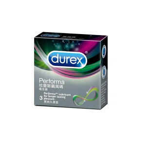 Durex杜蕾斯-飆風碼 保險套(3入) 避孕套 衛生套 安全套