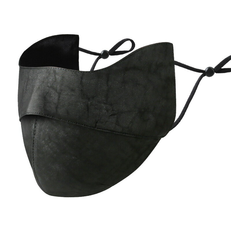 現貨+預購 口罩桑蠶絲面罩-香雲紗高級感花色防曬女配件2色74ej27【獨家進口】【米蘭精品】 0