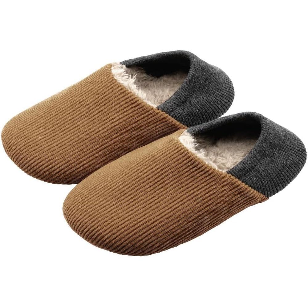 【日本代購】Alphax 室內保暖拖鞋 棕色