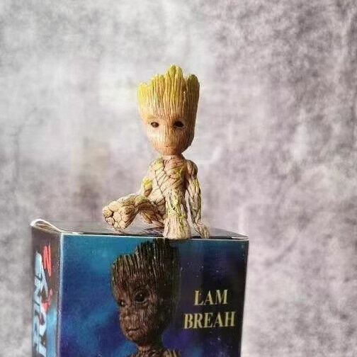 小樹人 Groot 格魯特 坐姿樹人 寶寶 POP袋裝動漫二次元 擺件