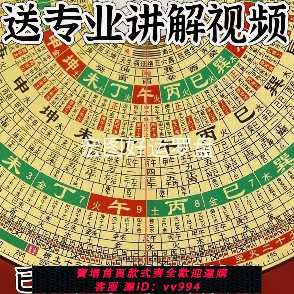 【最低價 公司貨】【精品羅盤】萬福堂高精度6/8/9/10寸三元三合綜合專業風水羅盤