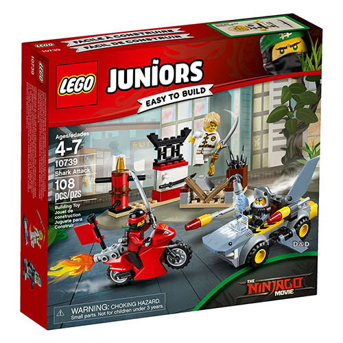 樂高積木 LEGO《 LT10739 》Junior 初學級系列 - 鯊魚襲擊