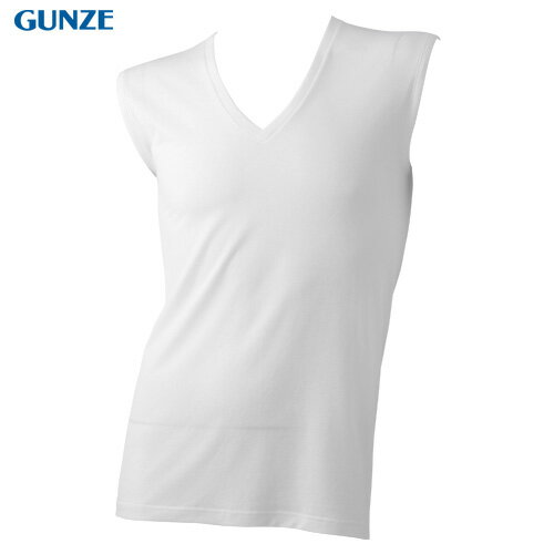 【Gunze郡是】日本原裝進口 吸濕排汗涼感衣 寬背背心 白