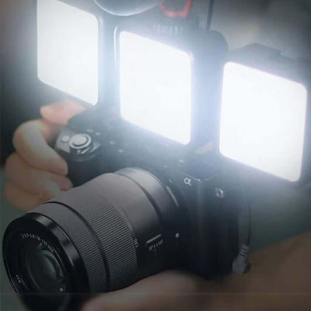 迷你便攜補光燈自拍攝影rgb室內打光手機直播拍照led氛圍手持專業可充電打光燈 4