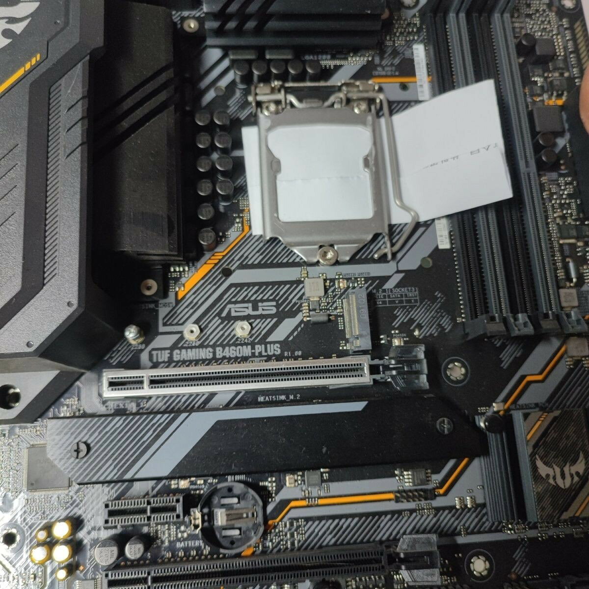 華碩 TUF B460M-PLUS 主機板 支援第10 11代Intel CPU 電競主機板 軍規認證 高效散熱 穩定耐用