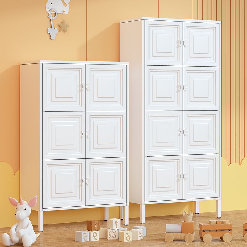 【限時優惠】蝴蝶收納柜兒童衣柜簡易家用寶寶衣服置物柜衣櫥玩具零食儲物柜子