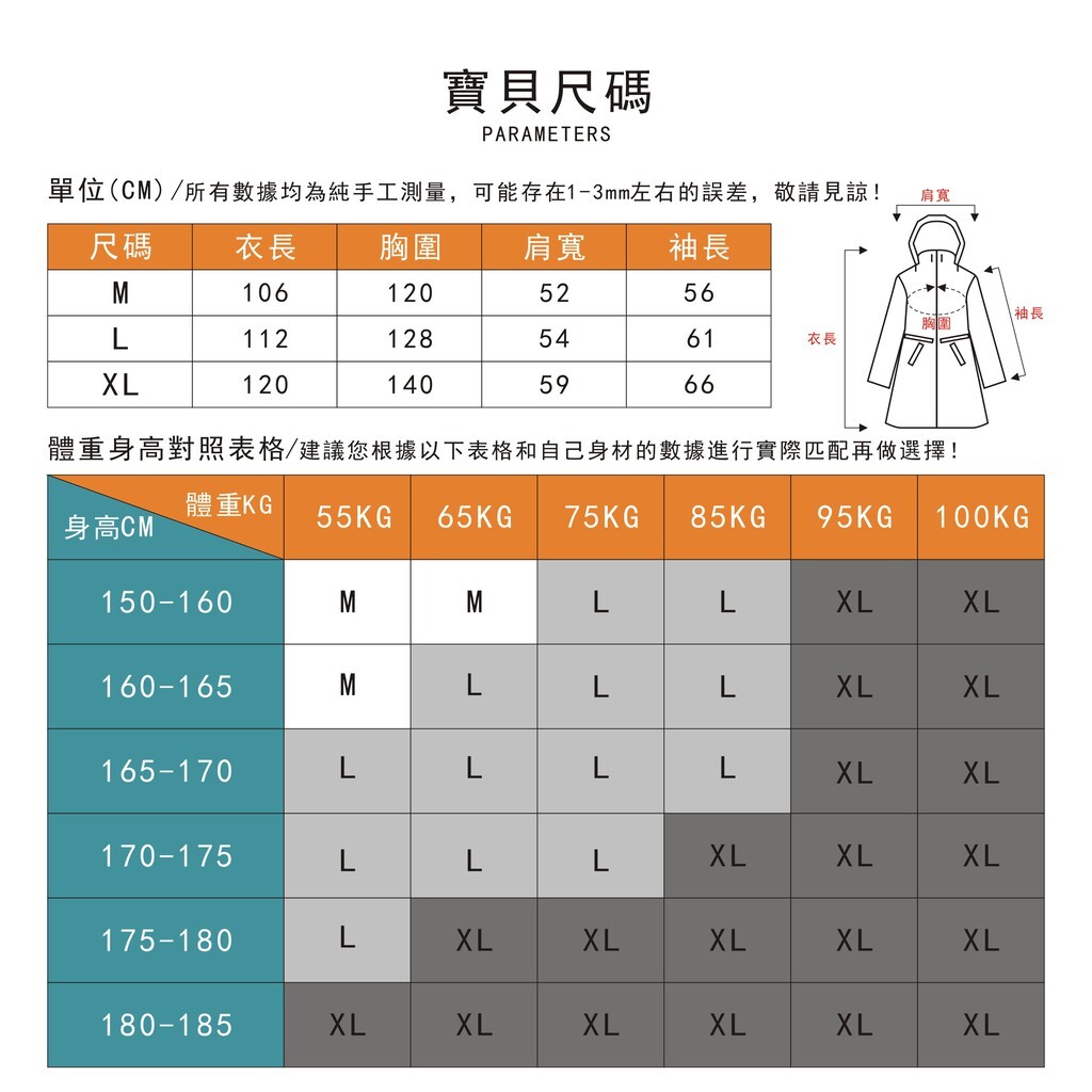 日韓時尚輕便透氣加長款雨衣 日本森系雨衣 藝文女士雨衣 戶外雨衣 連身雨衣 長款雨衣 情侶雨衣 機車雨衣 機車雨 2